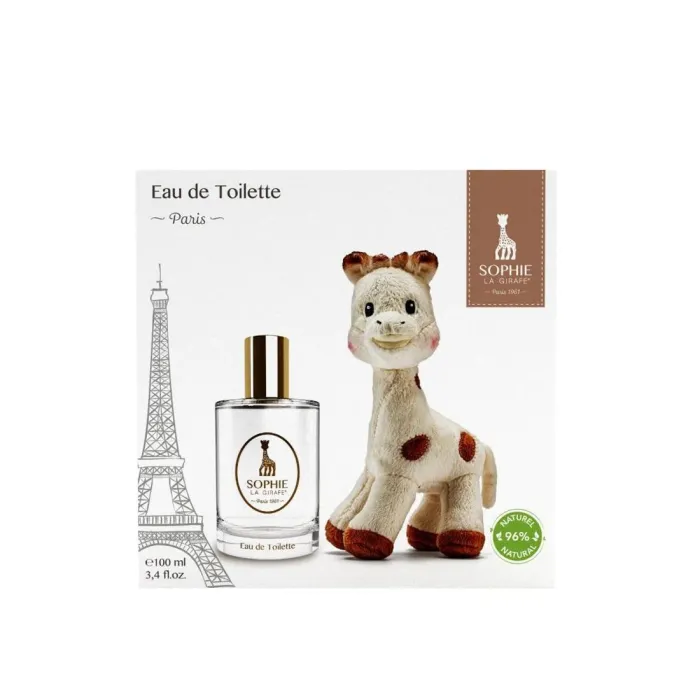 Sophie la Girafe подаръчен комплект EDT за деца 100 ml + плюшена играчка