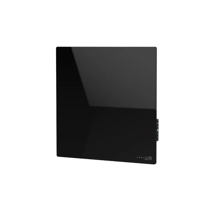Стенен отоплител AENO Premium Eco Smart Quadro Black, 500W, Wi-Fi, LED, 50 x 50 cm