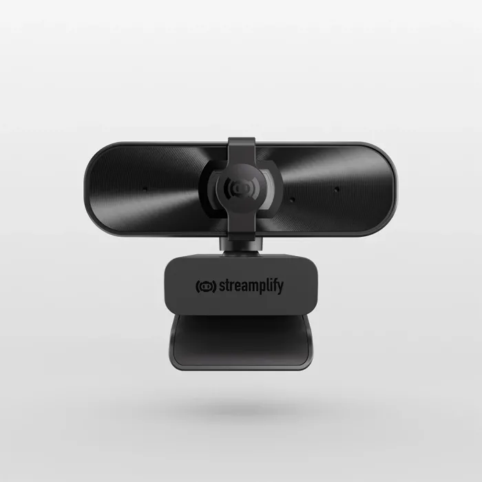 Streamplify CAM MINI – уеб камера Full HD 1080p@60fps с автофокус, 80° FOV, стерео микрофони, privacy shutter, USB