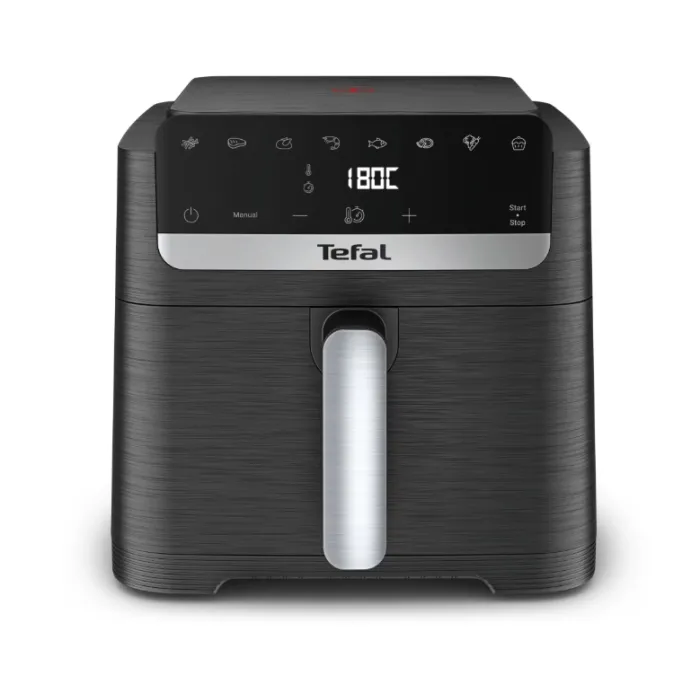 Tefal Easy Fry Mega Compact EY8618E0 еър фрайър, 7.5 l, 1700–2020 W, 8 програми, черен