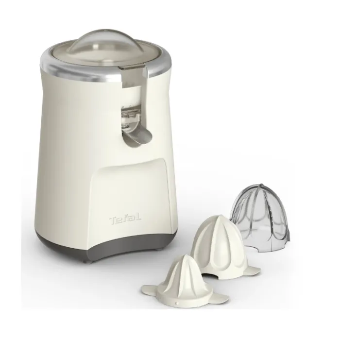 Tefal ZP610AE0 Collection Rise цитрус преса, 80–100W, 3 конуса, Anti-drip, директно в чаша, ретро дизайн