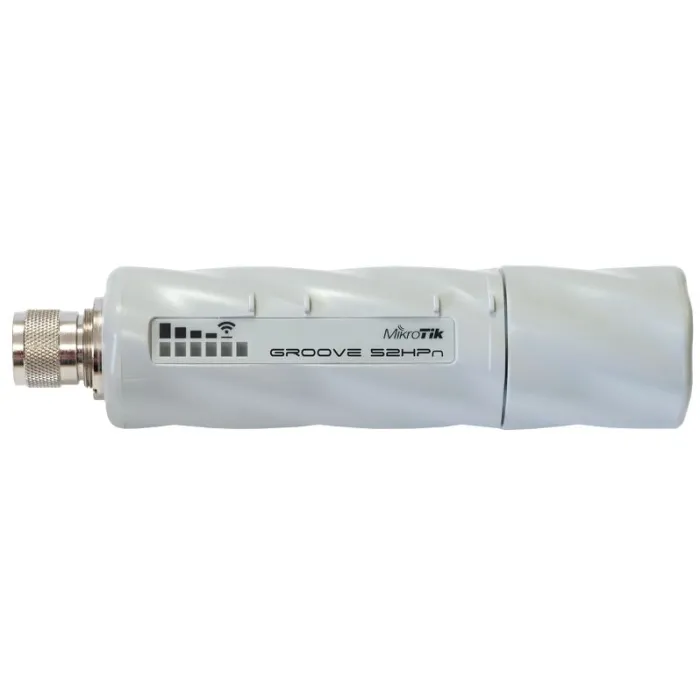 Точка за достъп MikroTik GrooveA 52 RBGrooveA-52HPn, 2.4/5GHz, N-male, PoE