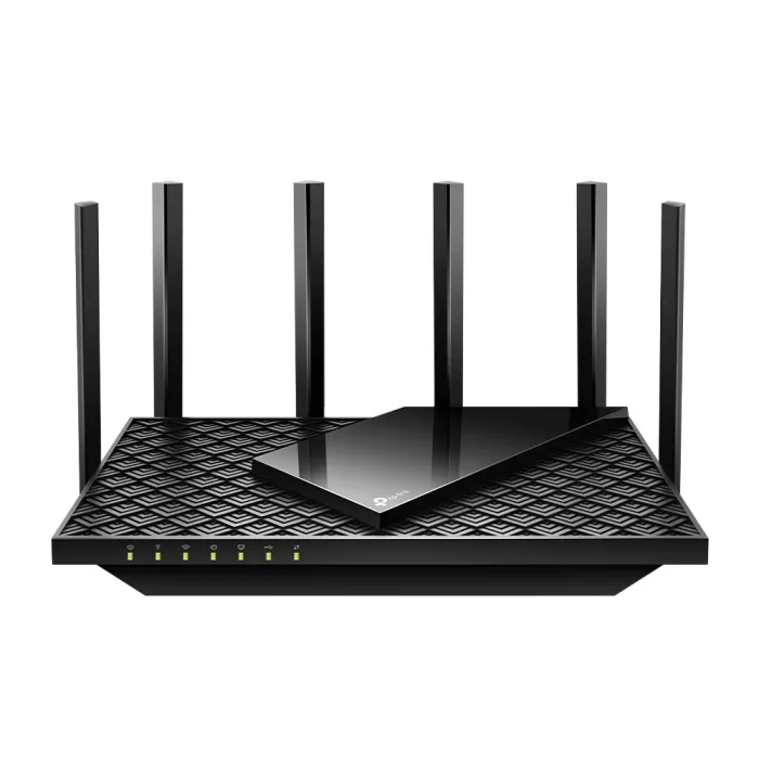Безжичен рутер TP-Link Archer AX72 Pro, Wi-Fi 6, AX5400, двубандов 2,4/5 GHz, 2.5 Gigabit WAN/LAN, USB 3.0, черен