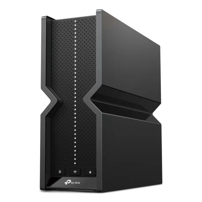 Безжичен рутер TP-Link Archer BE9300, трилентов Wi-Fi 7, до 9326 Mbps, 1× 2.5 Gbps WAN, 4× 2.5 Gbps LAN, USB 3.0, черен