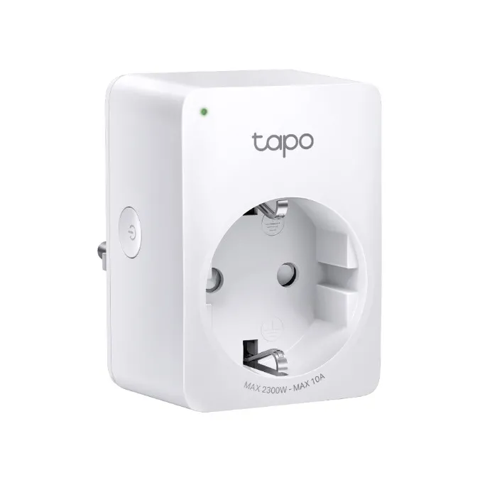 TP-Link TAPO P100M смарт контакт 2300 W За домашно ползване, Офис Бяла