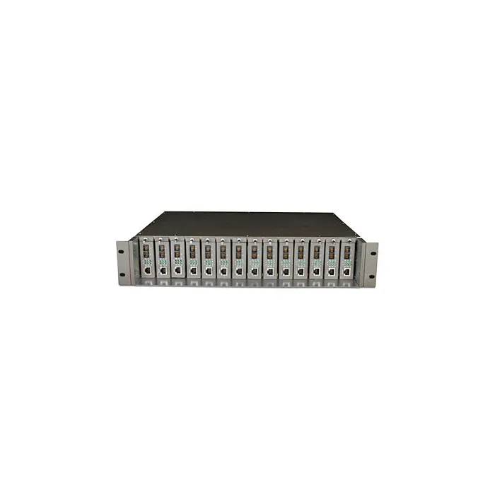 TP-Link TL-MC1400 – Шаси за медия конвертори, 14 слота, за монтаж в шкаф (Rackmount)