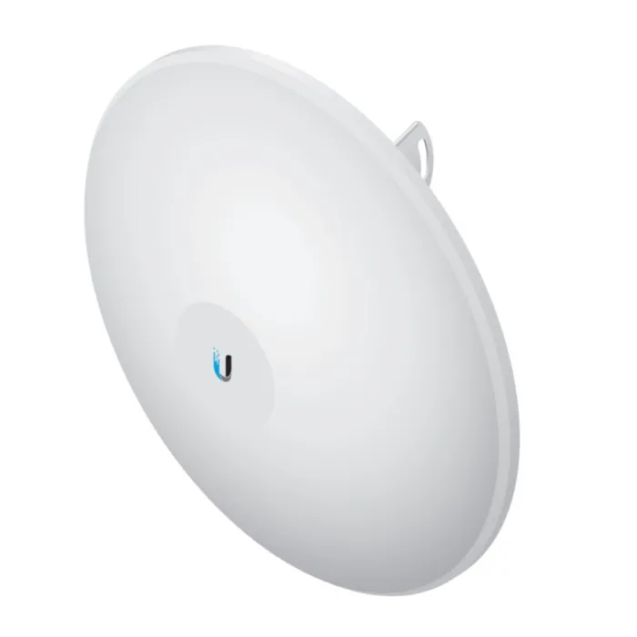 Външен безжичен мост UBIQUITI PBE-5AC-500, airMAX PowerBeam 5AC, 5 GHz, интегрирана насочена антена 27 dBi, над 450 Mbps Real TCP/IP, Gigabit Ethernet, пасивен PoE