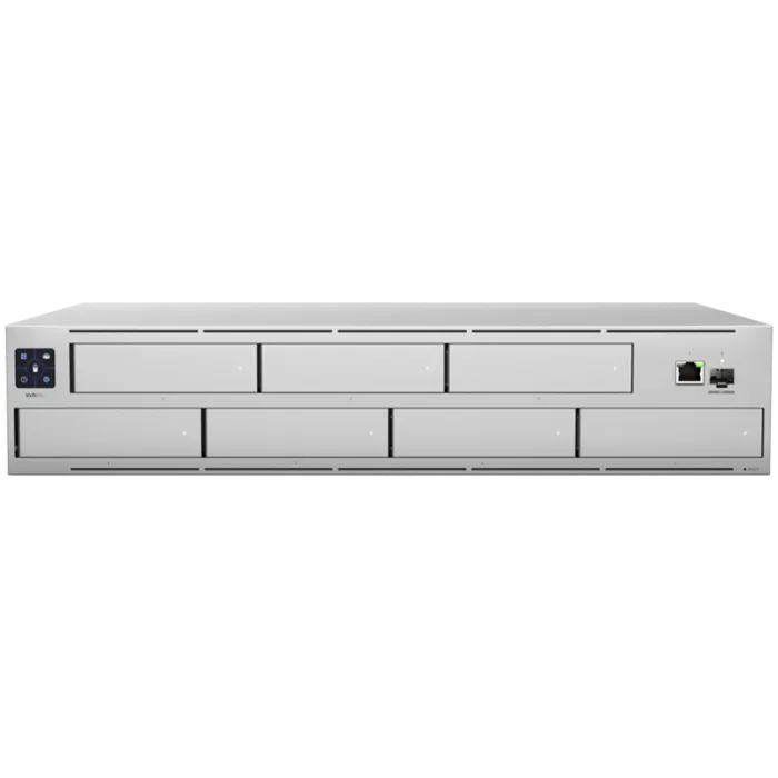 Ubiquiti UniFi Network Video Recorder Pro – 7x 2.5/3.5" bays, 10G SFP+, 2U NVR за UniFi Protect