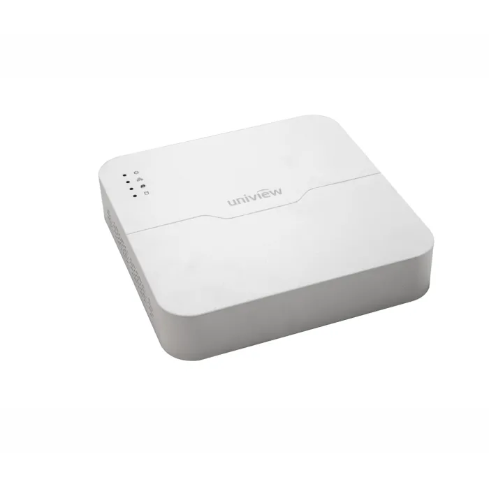 Цифров видеорекордер UNV NVR201-04L, 4 канала, 1x RJ45, 1x USB3.0, 1x SATA HDD