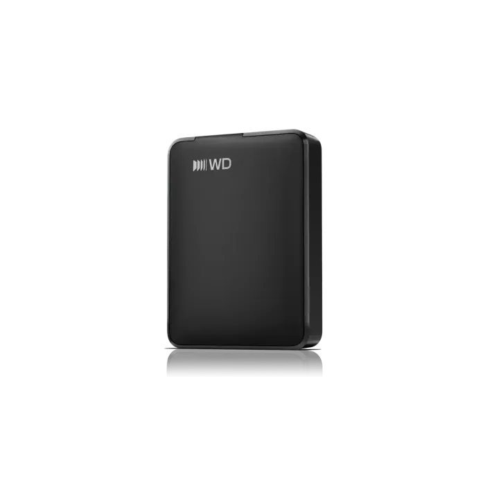 Външен преносим твърд диск Western Digital Elements Portable, 4 TB, 2.5", USB 3.2 Type-C, черен, съвместим с USB 2.0