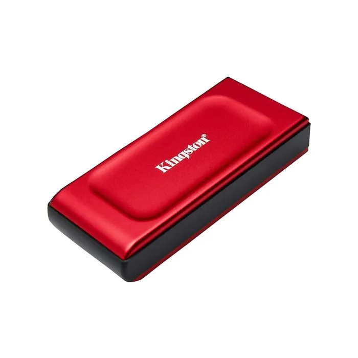 Външен SSD, Kingston XS1000, 1TB, USB 3.2 Gen 2, Червен цвят, SXS1000R/1000G