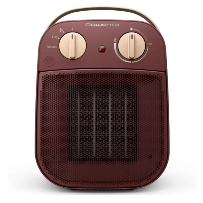 Вентилаторна печка ROWENTA SO8231F0 Slim Comfort, 1800 W, 2 степени на мощност, терморегулатор, 42 dB, IP21 за употреба в баня, Eco режим, автоматично изключване